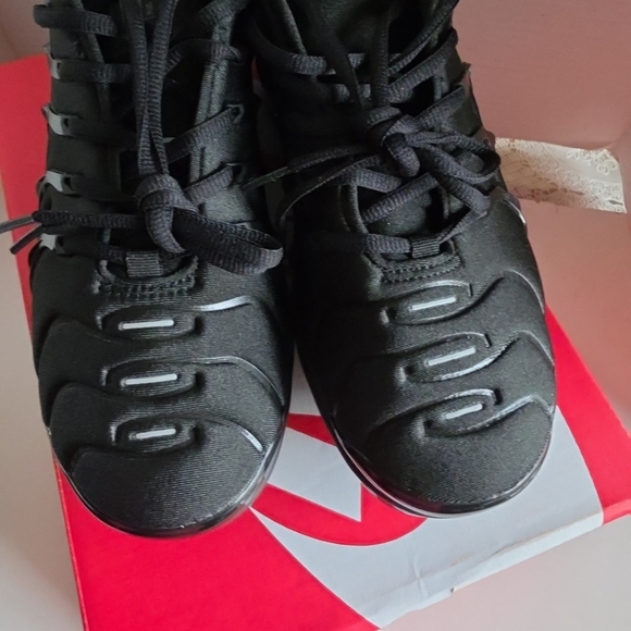 Nike Air Vapormax Plus Triple Black Anthracite 924453 004 Size 8 - Picture 6 of 7